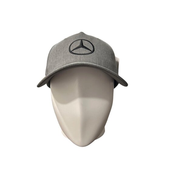 Mercedes Benz Puma Golf Gray Hat Cap Embroidered Logo Adjustable - Picture 1 of 5